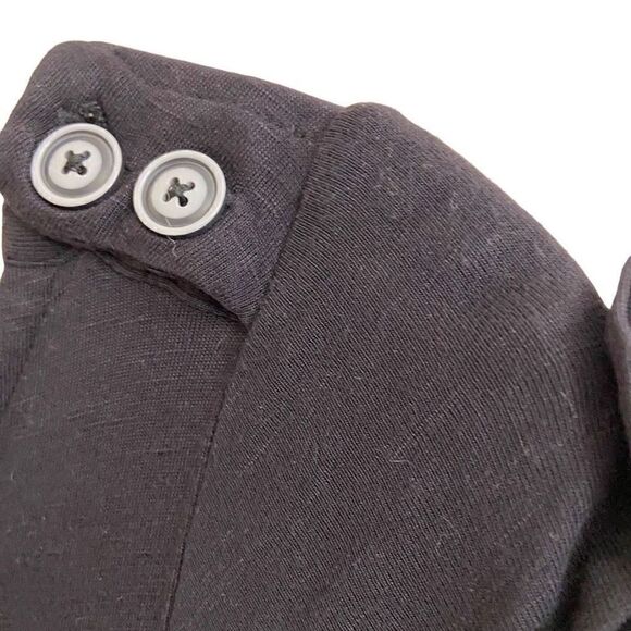 Matilda Jane Black Night Owl Maxi Dress Short Sleeves Pockets XS - Picture 4 of 7